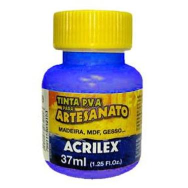 Imagem de Tinta Pva Plástica 37ml Azul Celeste 503 Acrilex - 1