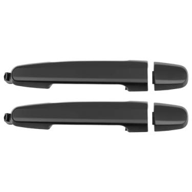 Imagem de Maçaneta de porta externa 2 peças traseira do motorista e lado do passageiro, compatível com Toyota Camry 2002-2006, 03-13 Corolla Matrix, 04-09 Prius, 2002-2003 ES300, 03-08 Pontiac Vibe, substitui #
