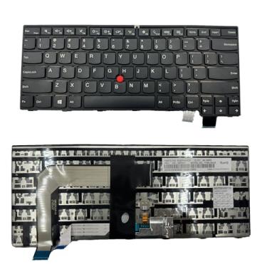 Imagem de WFSZBP Substituição de teclado sem retroiluminação para laptop ThinkPad T460S T470S 00PA452 00PA482 SN20H42364 Series layout dos EUA com ponteiro (não serve para T460 T460p T470 T470p)