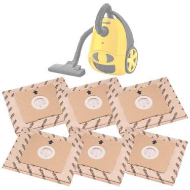 Imagem de Kit 6 Peças Saco coletor de Pó para Aspirador de Pó APV 1203 Vonder