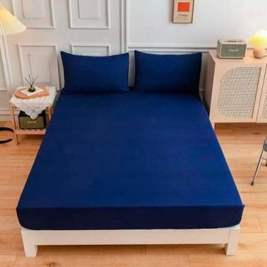 Imagem de Roupa de Cama Lisa Simples Toque de Algodão Soft - DECORALAR, Queen, A