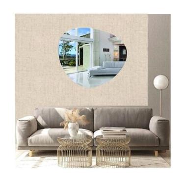 Imagem de Espelho Decorativo Orgânico Lapidado 60x50cm - Woodglass