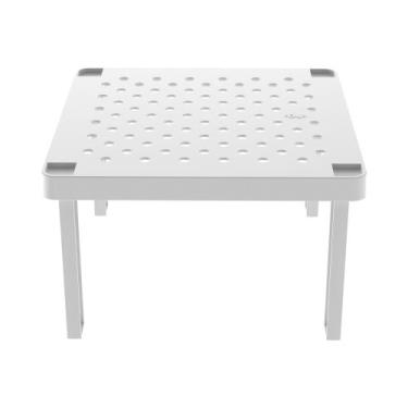 Imagem de Prateleira Organizadora Quadrada Level Branca - Ou