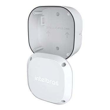 Imagem de Caixa Passagem Intelbras Branca 1100E Vbox Cftv Proteção