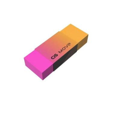 Imagem de Borracha Escolar Move Degradê Colorida - Cis