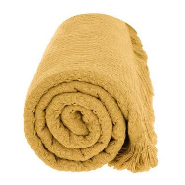 Imagem de Colcha Casal cobre leito Buddemeyer 2,30m X 2,50m Lisa Protetora Decor