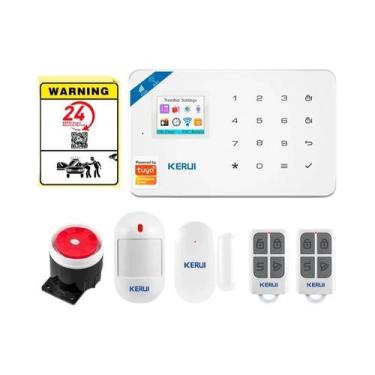 Imagem de Sistema de Alarme Wi-Fi GSM Kerui W181 - Segurança para Casa Inteligen