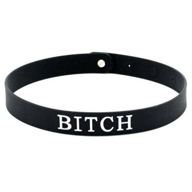 Imagem de Colar Em Silicone Bitch - Lovetoys - Preto