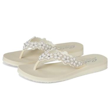 Imagem de Skechers Chinelo feminino Meditação-Rare Elegance, Off-white, 37