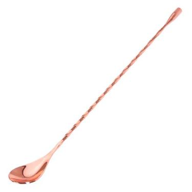 Imagem de Colher Bailarina em Aço Inox Pro Rosé - WebBar, Rosé