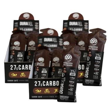 Imagem de 3x Carbogel Box 27g Carbo Alquimia da Saúde Café 15 Unidades 60g, Café