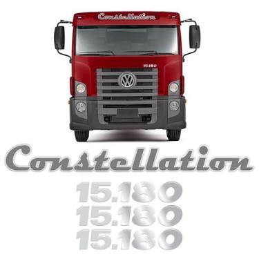 Imagem de Kit Faixa Constellation Adesivo Quebra Sol + Emblemas 15.180 - SPORTIN
