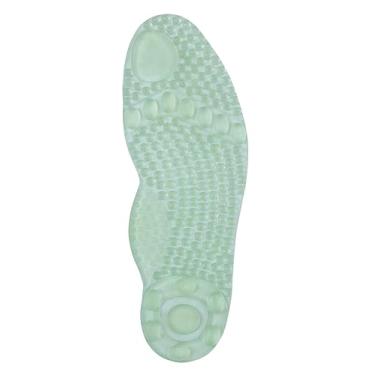 Imagem de Palmilha Ortopédica Massageadora em Gel, Translúcida, com Pontos de Pressão para Reflexologia, Anatômica (35/36/37)