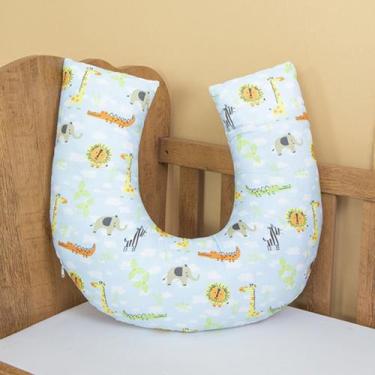 Imagem de Almofada amamentação safari azul - Miguel Baby