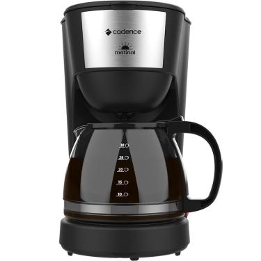Imagem de Cafeteira Elétrica Cadence CAF620 Matinal 30 Xícaras 1,25L 750W Com Jarra de Vidro Filtro Lavável