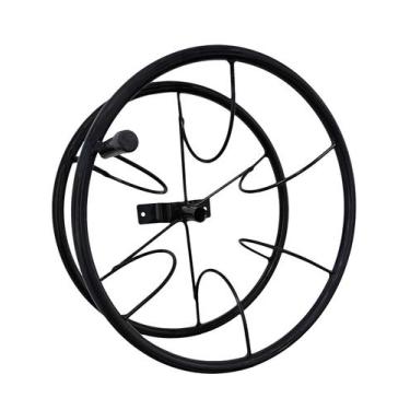 Imagem de Suporte Enrolador De Mangueira 30m Giratorio Muro Parede - Moveraço