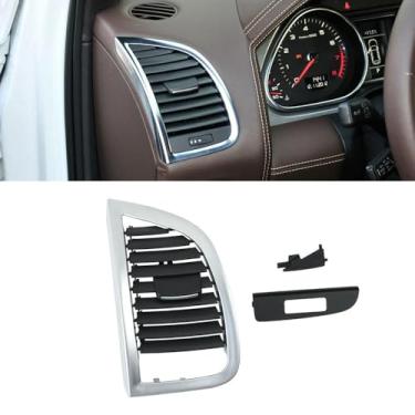 Imagem de Goodithy Tampa Da Saída De Ar Frontal Do Painel, Grade Condicionado, Acabamento Painel Substituição Para Audi Q7 2006-2015 (Esquerdo)