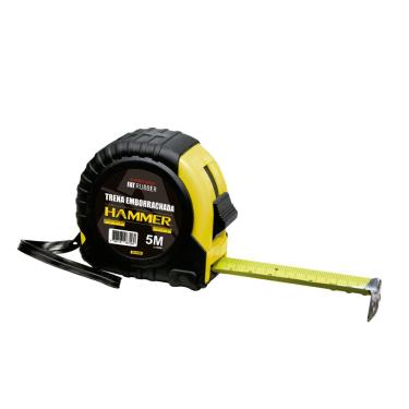 Imagem de Trena 5mx19mm Emborrachada Hammer TE5190