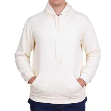 Imagem de Moletom Liso Masculino Canguru Blusa de Frio Feminina-Masculino