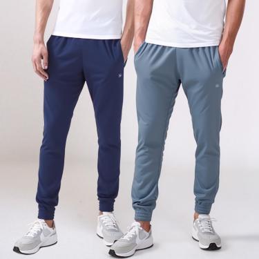 Imagem de Kit 2 Calça Jogger Esporte Slim Fit Tecido Dri Casual Academia-Masculino