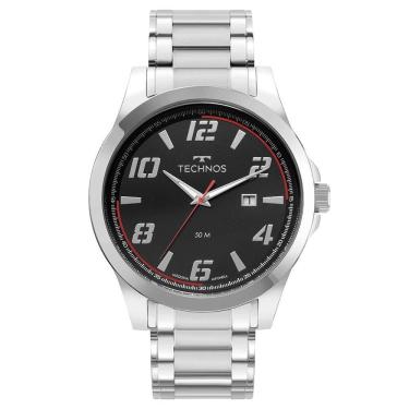 Imagem de Relógio Technos Masculino Racer Prata - 2115uag/1p Relógio Technos Masculino Racer Basi...