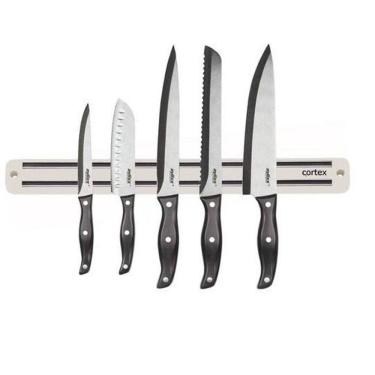 Imagem de Barra Magnética Ima Para Facas Ferramentas Branca