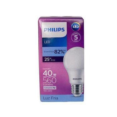 Imagem de Lâmpada Philips Ledb 7W 6500K