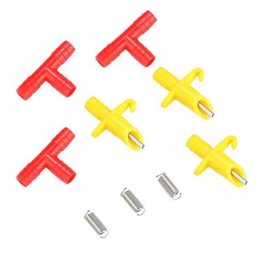 Imagem de Tbest Bebedeiro Bebedeiro Bit Bit Water Bebedora, 20pcs Automático Bebedora Mamilo Waterr Water Tool Gaiola Áries Áries