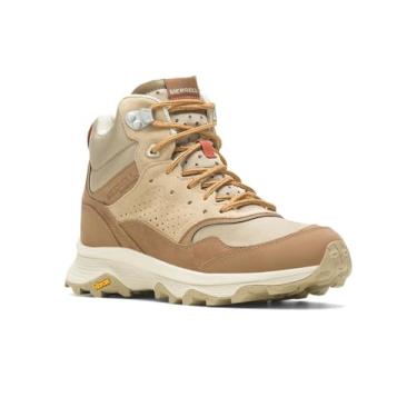 Imagem de Merrell Bota de neve masculina Speed Solo Mid Wp, Tabaco/ouro 1, 39 BR
