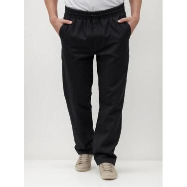 Imagem de Calça Moletom Adulto Básica com 2 Bolsos sem punho P ao GG Dalri 078, 