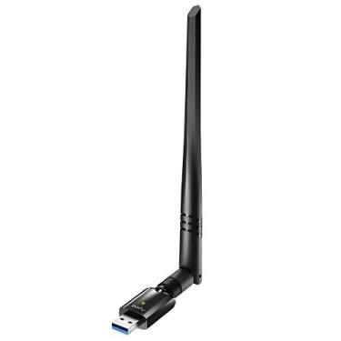 Imagem de Adaptador Wireless Wi-Fi Dual Band AC1300 USB 3.0 WU1400 Cudy