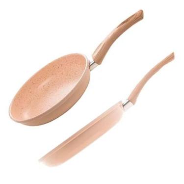 Imagem de Frigideira Para Tapioca Sem Tampa Indução Gás Vitrocerâmico Elétricos 