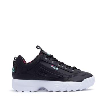 Imagem de Tênis Infantil Fila Disruptor VLC Preto, Preto, 36
