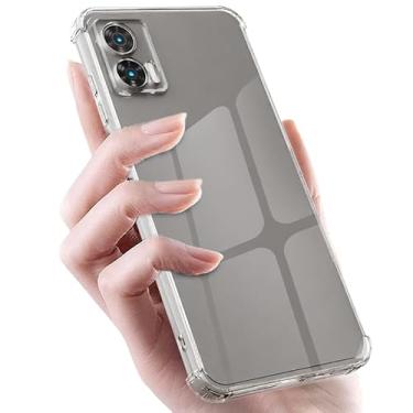 Imagem de Capa Case Protetora Anti Impacto Celular TPU Compatível Motorola Moto EDGE 30 NEO Transparente Premium