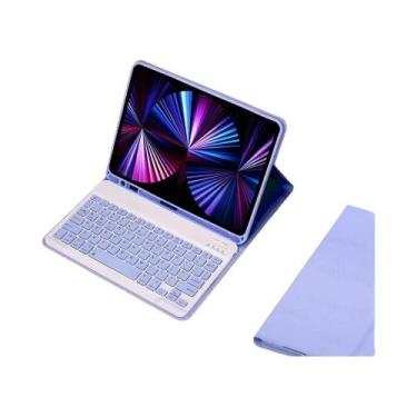 Imagem de Teclado Mágico Para iPad pro 11 12.9 Air 4 5 M2 pro 11 13 M4 Mini 6 7 