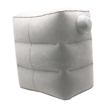 Imagem de SiaBiced Travesseiro de Perna Portátil, Travesseiro de Cunha Inflável, Travesseiro de Apoio para Os Pés, Travesseiro para Relaxar, Acampar, Dormir em Avião, 41cm x 26cm x 48cm