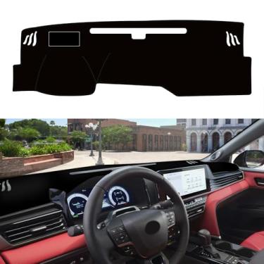 Imagem de FormiPow Tapete De Painel Para Toyota Camry 2025-2026, Capa Antiderrapante, Proteção Uv, Camurça Premium, Protetor E Para-Sol (Com Borda Preta Hud)