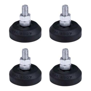 Imagem de Amortecedor Vibra-Stop VS02 1/4" 30mm 20kg Kit 4 Peças