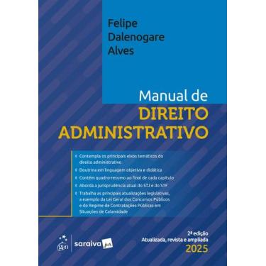 Imagem de Livro - Manual de Direito Administrativo - 2ª Edição 2025