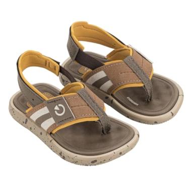 Imagem de Chinelo Cartago Bebê Menino Infantil de Dedo com Elástico Sport Magala Sandália (Castor, BR, Criança de 1 a 3 anos, Faixa Numérico, 20, 21)