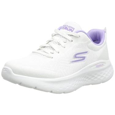 Imagem de Skechers Go Run Lite Tênis feminino, Branco/roxo, 38