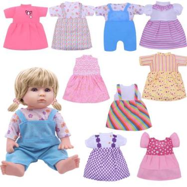 Imagem de Conjunto de roupas para bonecas MLCnles, 16 unidades para bonecas de 2