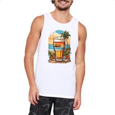 Imagem de Camiseta Regata Copo de Cerveja Sunset - Alearts, M