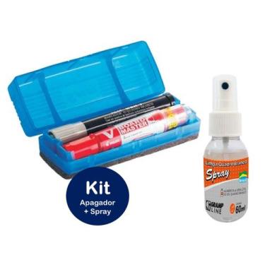 Imagem de Kit Apagador para Quadro Branco ou Vidro 150n FlipTop Pilot com Compar