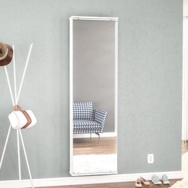 Imagem de Sapateira Itabuna 1 Porta com Espelho Branco - Politorno, Branco