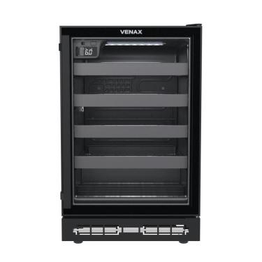 Imagem de Adega de Vinhos de Embutir Venax 24 Garrafas Preto