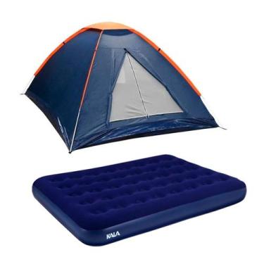 Imagem de Barraca de Camping Panda NTK 2 pessoas e coluna d'água de 600mm + Colc