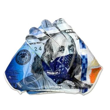 Imagem de Battle Luvas de futebol Sports Blue Strips Doom Speed, aderência ultra aderente, ajuste preciso, receptor amplo - adulto 3GG