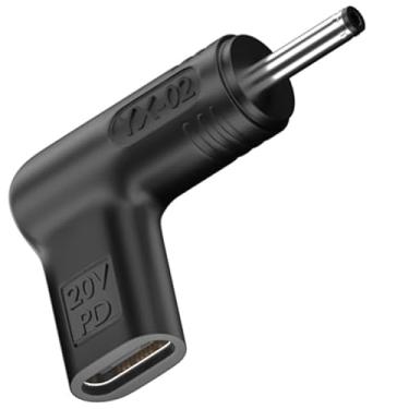 Imagem de Bacron Adaptador 100W PD USB C para CC 3,5 x 1,35 mm 12 V, fêmea USB C para macho CC de 3,5 x 1,35 mm, tipo C para 3,5 x 1,35 mm feito para câmera IP, luzes LED, roteadores, sensores, séries de