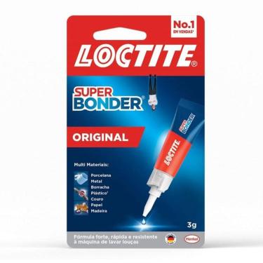 Imagem de Cola Super Bonder autêntico 3g Loctite - 2677335 - Henkel